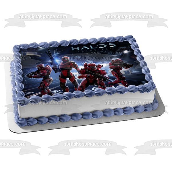 Halo 5 Guardians Assorted Characters Edible Cake Topper Image ABPID00032 Online Hot Sale