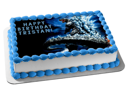 Godzilla King of the Monsters with Icy Razorback Edible Cake Topper Image ABPID07302 For Cheap