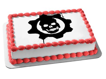 Gears of War Gaming FPS SciFi Shooter Edible Cake Topper Image ABPID52643 For Cheap