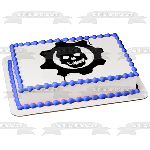 Gears of War Gaming FPS SciFi Shooter Edible Cake Topper Image ABPID52643 For Cheap