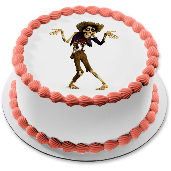 Disney Coco Hector Smiling Edible Cake Topper Image ABPID15464 Supply