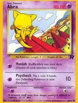 Abra (49 82) [Team Rocket Unlimited] Sale