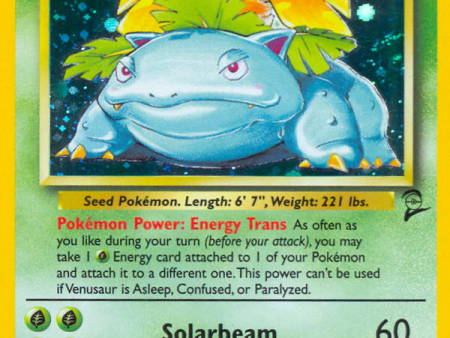 Venusaur (18 130) [Base Set 2] Supply