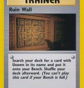 Ruin Wall (74 75) [Neo Discovery Unlimited] Online Hot Sale