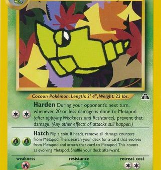 Metapod (42 75) [Neo Discovery Unlimited] on Sale