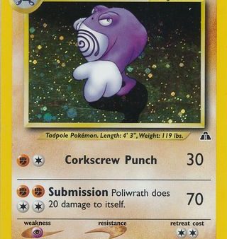 Poliwrath (9 75) [Neo Discovery Unlimited] Supply